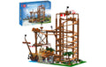 Mould King Double Helix Rollercoaster mit Elektroantrieb