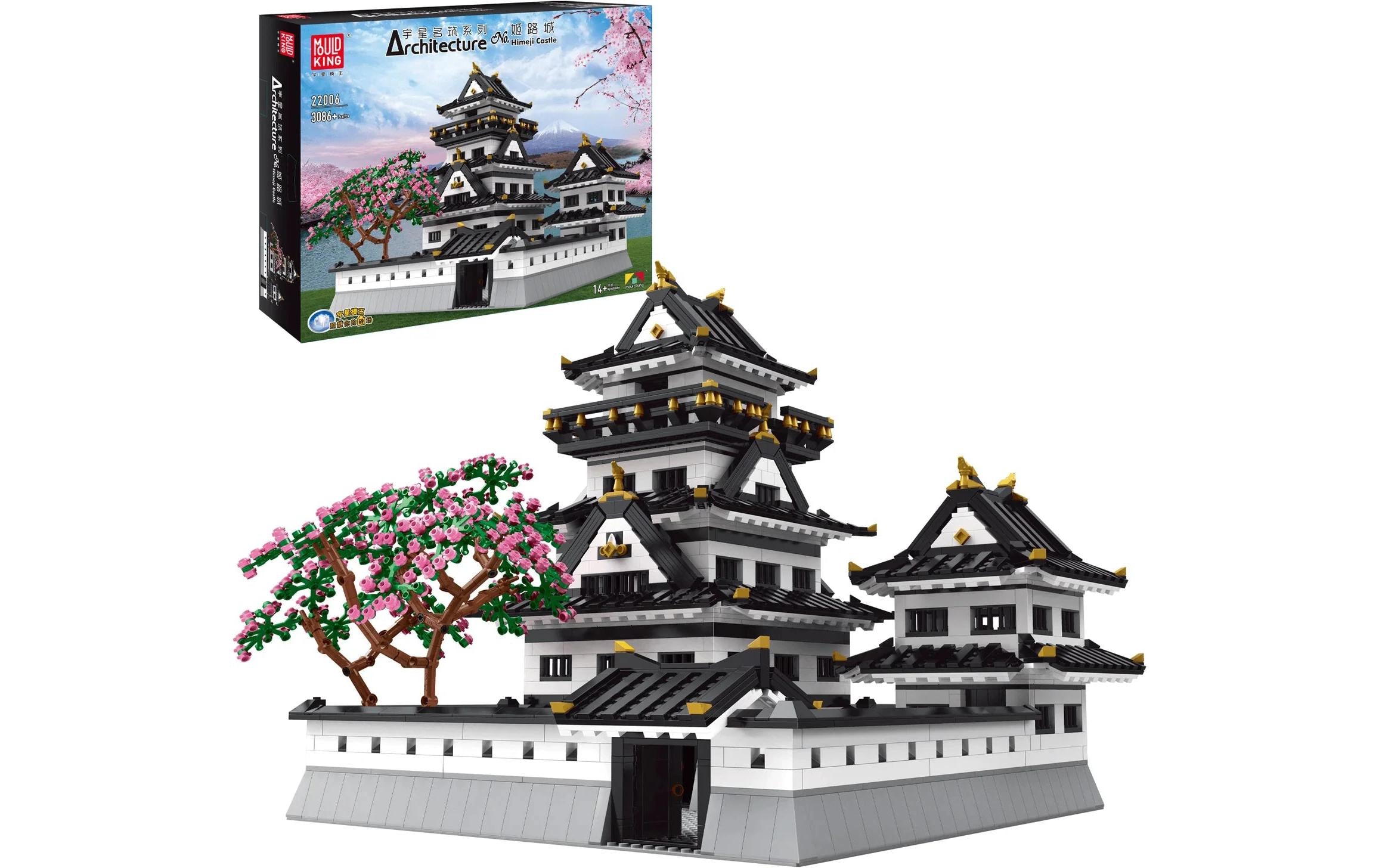 Mould King Himeji Castle Architektur Modell