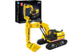 Mould King Mini-Bagger Baumaschinen-Modell aus Klemmbausteinen