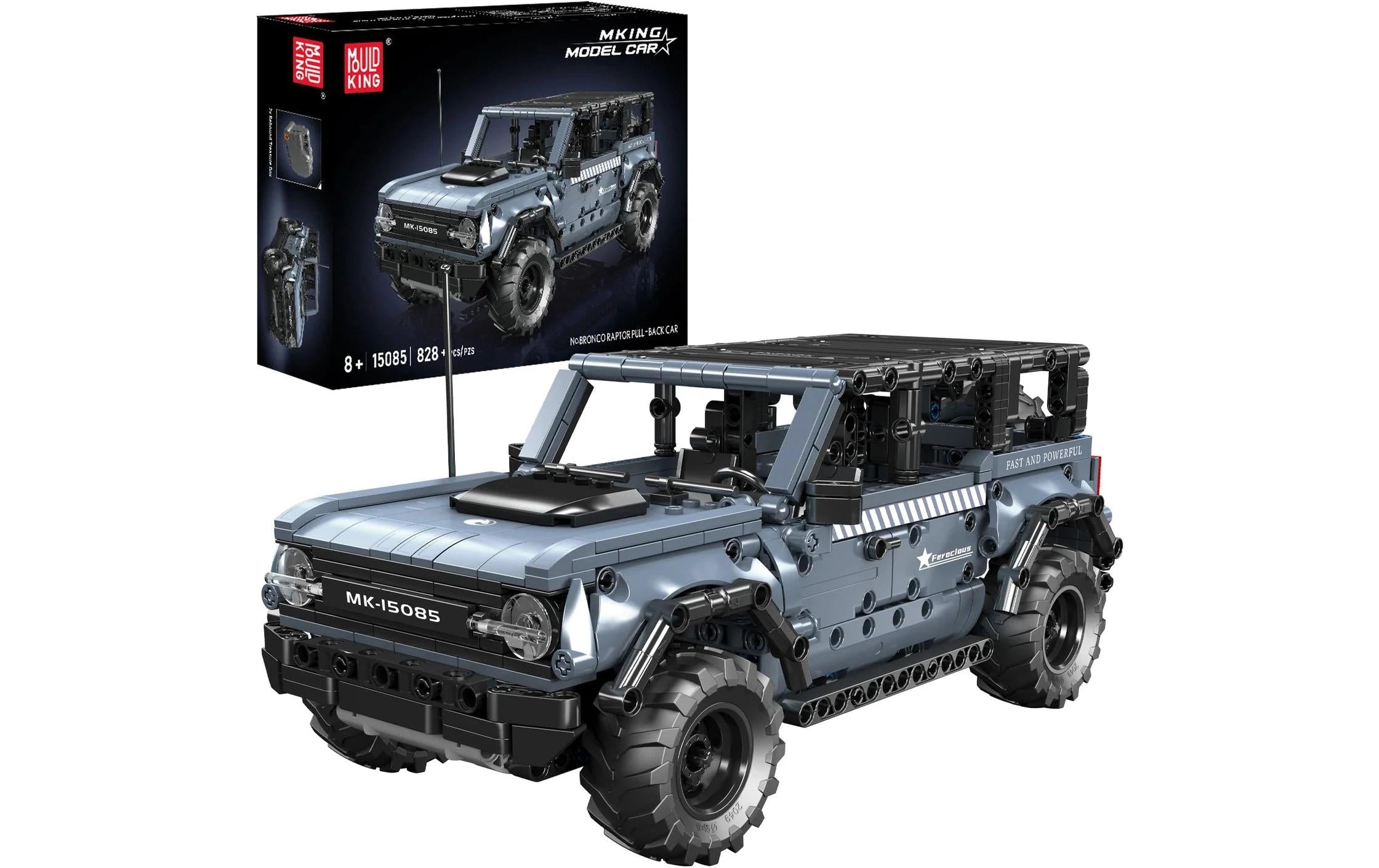 Mould King Bronco Raptor Offroad-SUV Klemmbausteine
