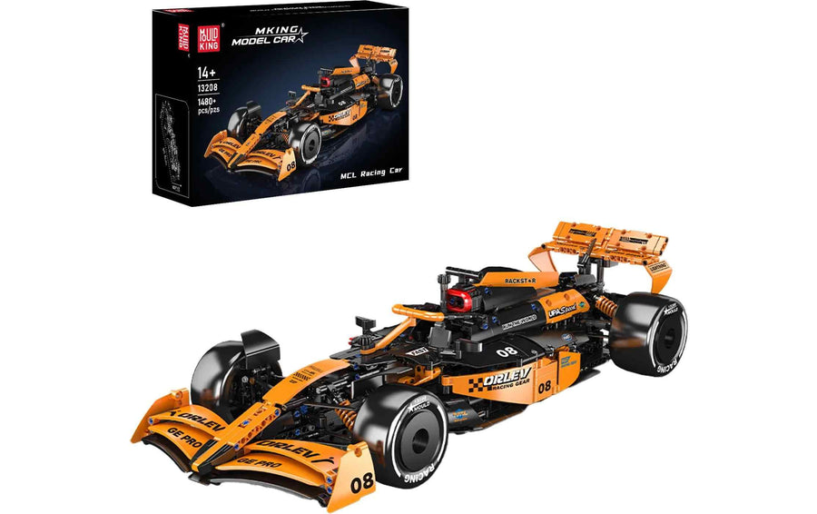 Mould King Rennwagen MCL Klemmbaustein-Set Motorsport-Fans