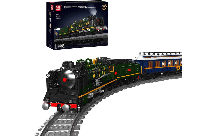 Mould King Orient Express Dampflokomotive