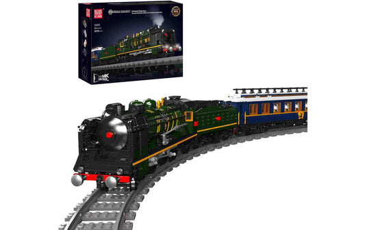 Mould King Orient Express Dampflokomotive
