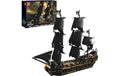Mould King Black Pearl Nautik Piraten Klemmbaustein-Set