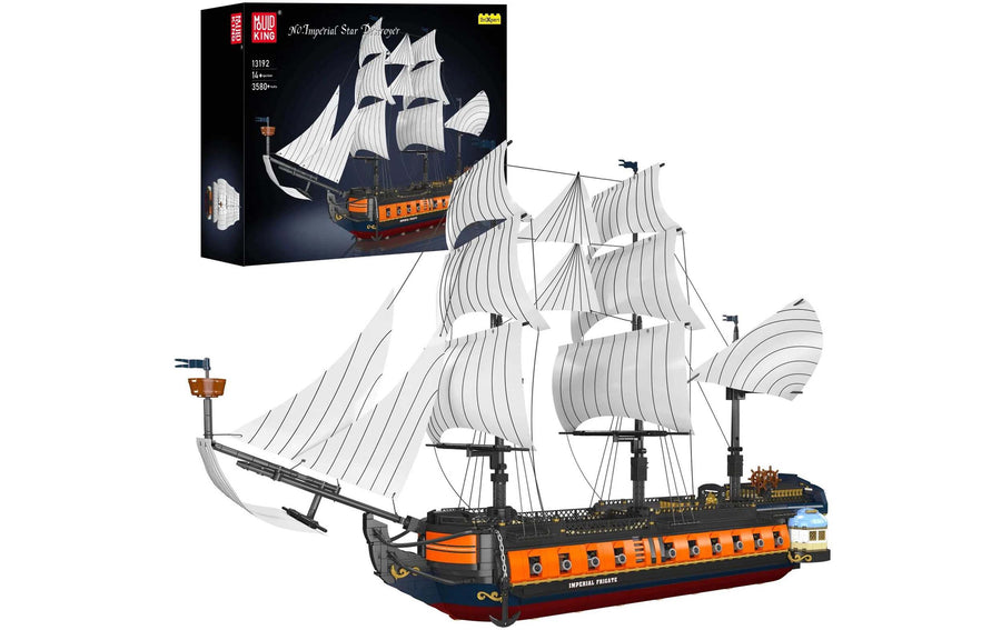 Mould King Imperial Star Destroyer Nautik Marine Klemmbaustein-Set