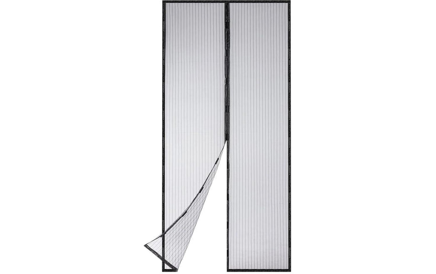 EASYmaxx Moskitonetz Fliegennetz Schwarz 100x210cm Garteneinrichtung EASYmaxx