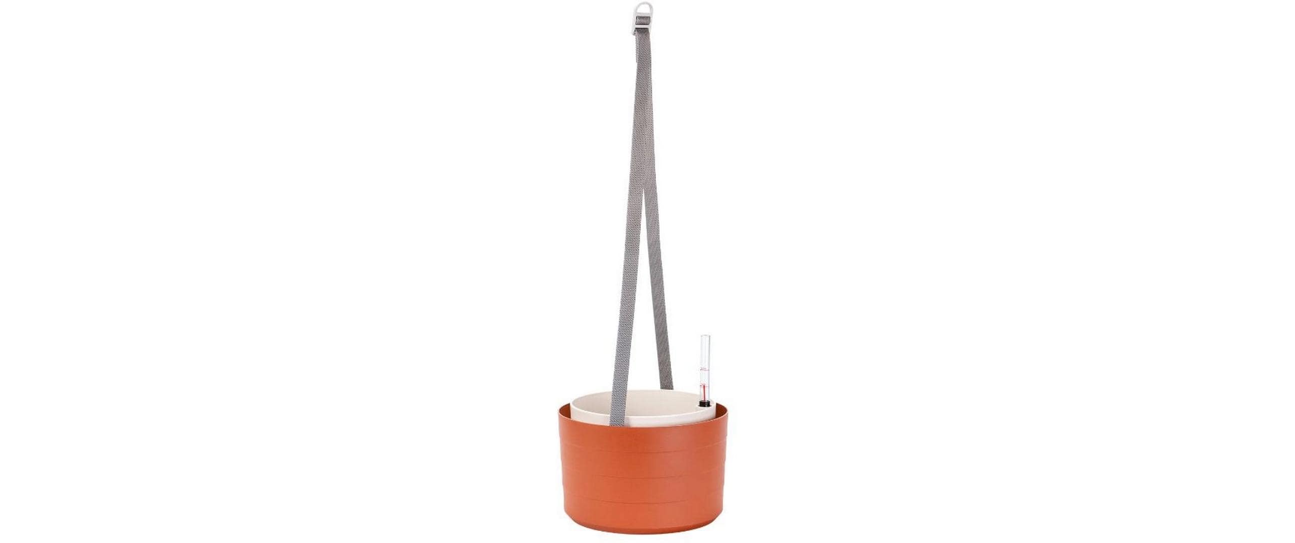Berberis Bewässerungshängeampel aus Kunststoff, braun, 26 cm Durchmesser Garten & Outdoor > Pflanzen > Pflanzengefäße Plastia