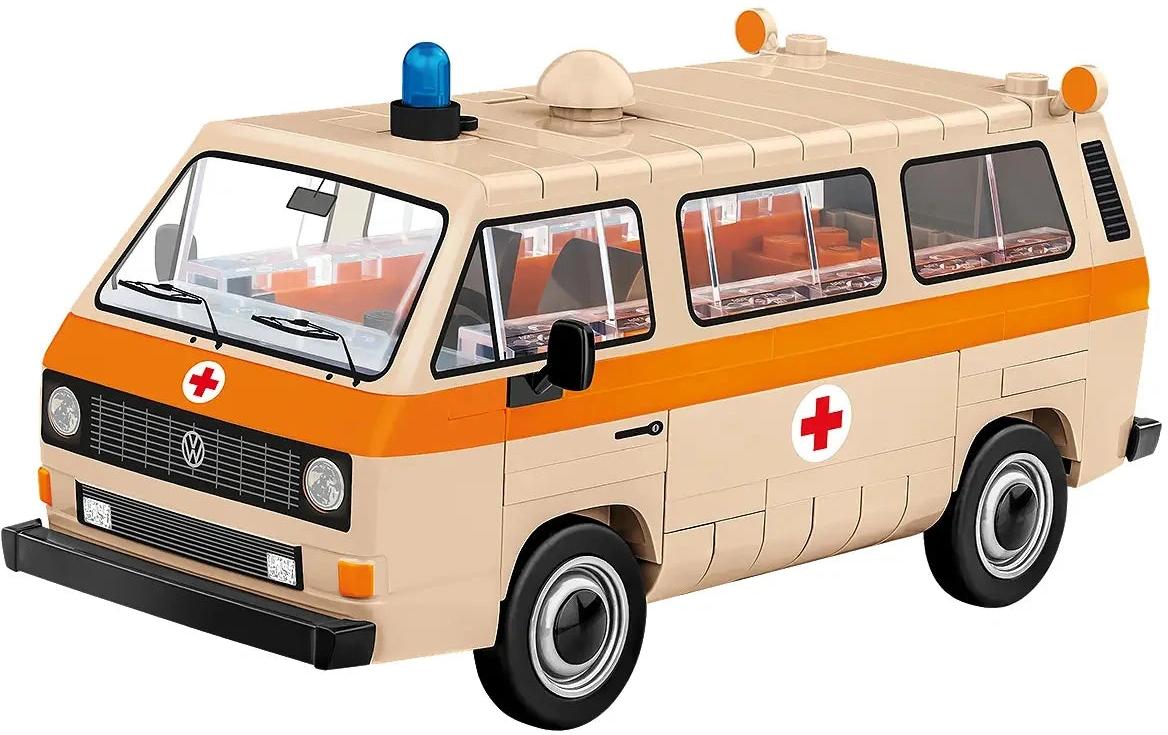 COBI Bausteinmodell Volkswagen T3 Krankenwagen 1:35