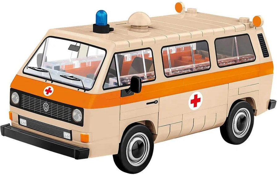 COBI Bausteinmodell Volkswagen T3 Krankenwagen 1:35