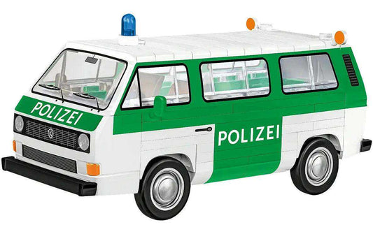 COBI Bausteinmodell Volkswagen T3 Polizei 1:35