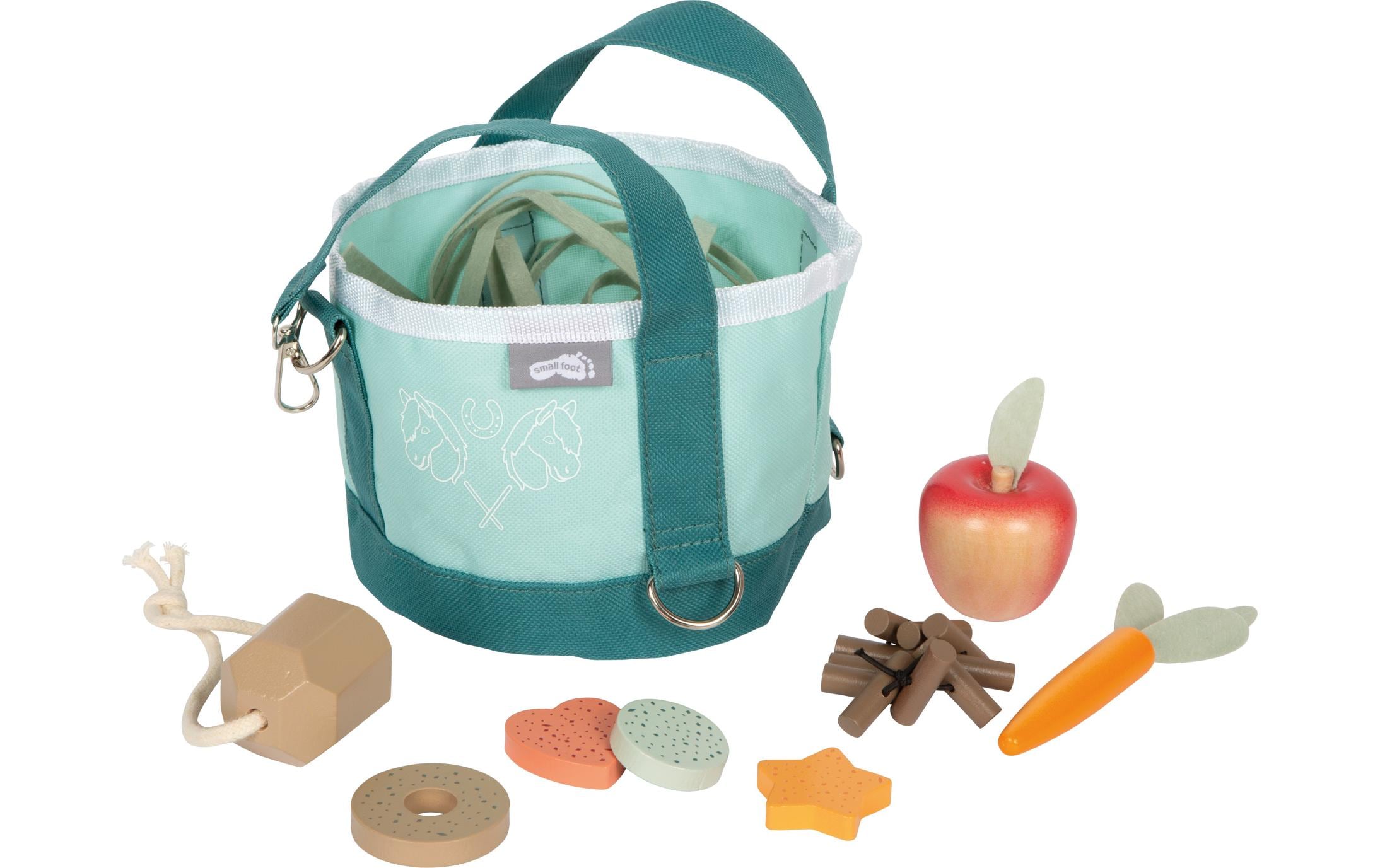 small foot Pferdefutter Set mit Tasche