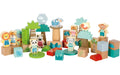 small foot Holzbausteine Jungle Friends 50 Teile