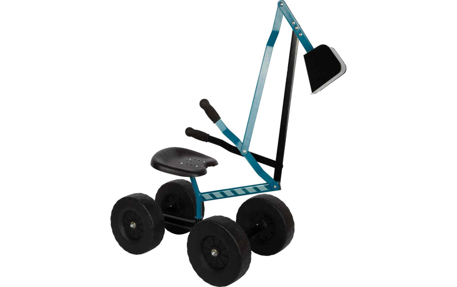 small foot Bagger mit Rädern Blau
