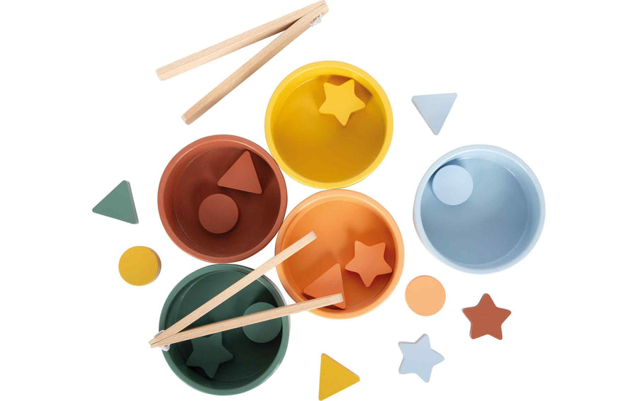 small foot Montessori Sortierspiel mit Zange