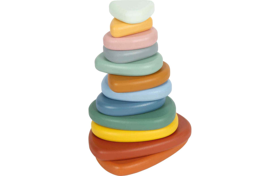 small foot Montessori Balancierspiel Flusssteine