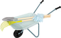 small foot Gartenwerkzeug-Set mit Schubkarre Hellblau