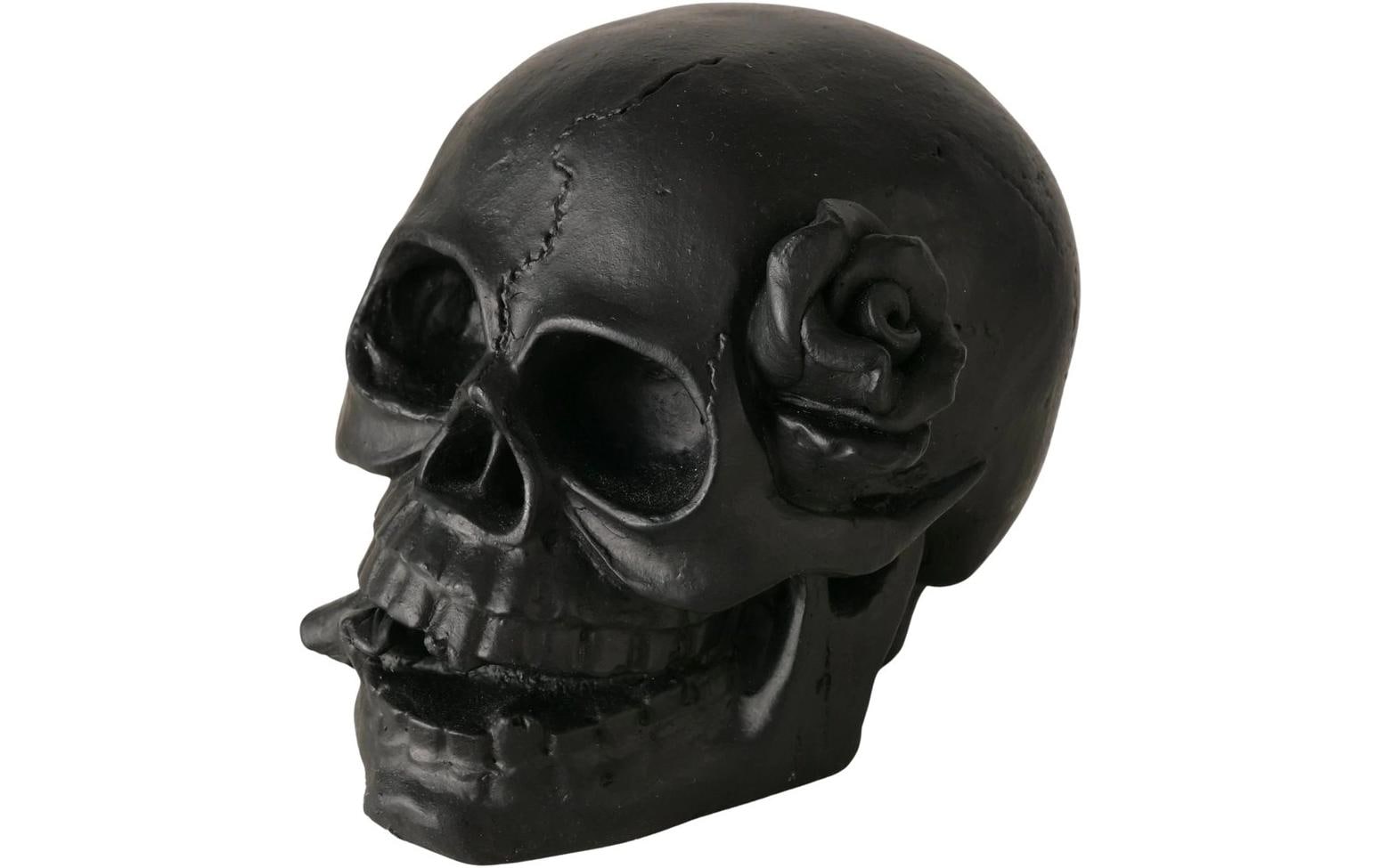 Boltze Aufsteller Skully 6.7 cm, Schwarz