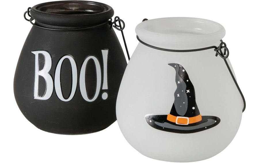 Boltze Windlicht Spooky 1 Stück, assortiert