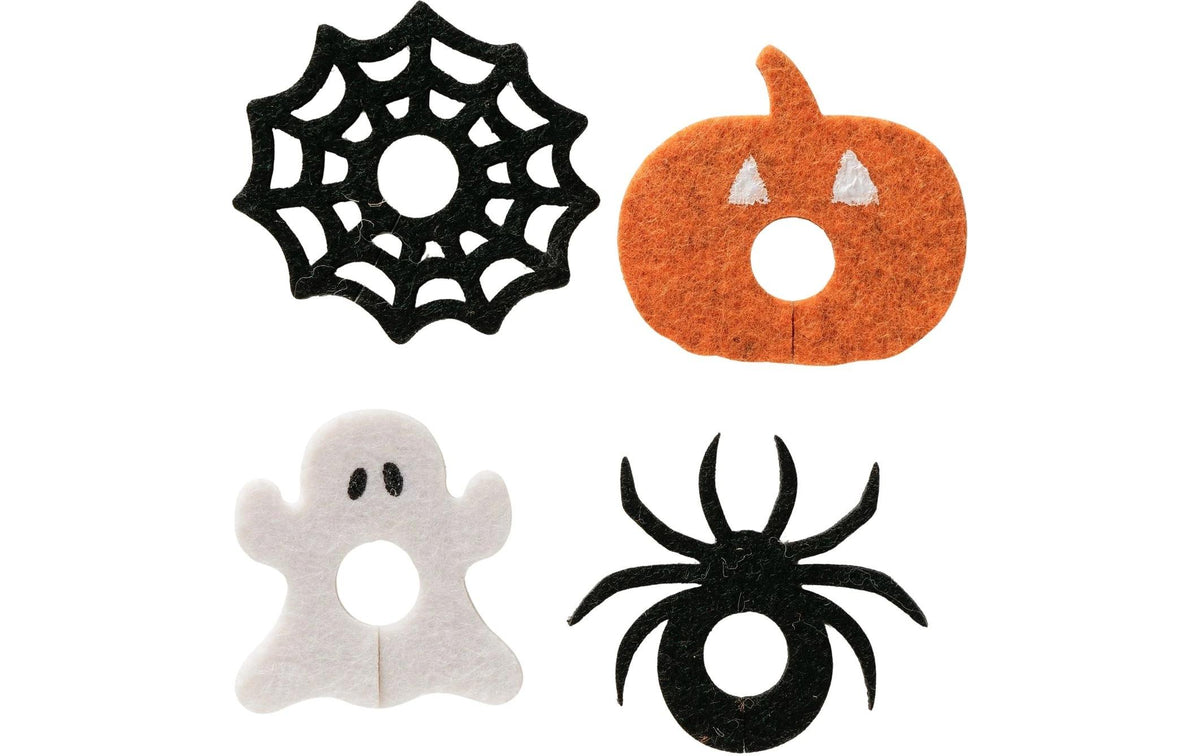 Boltze Glasmarkierer Spooky 4-teiliges Set