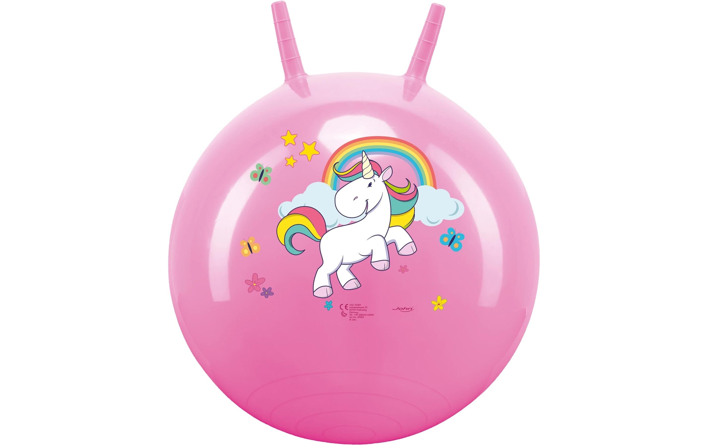 John Hüpfball Einhorn Rosa Ø 45-50 cm