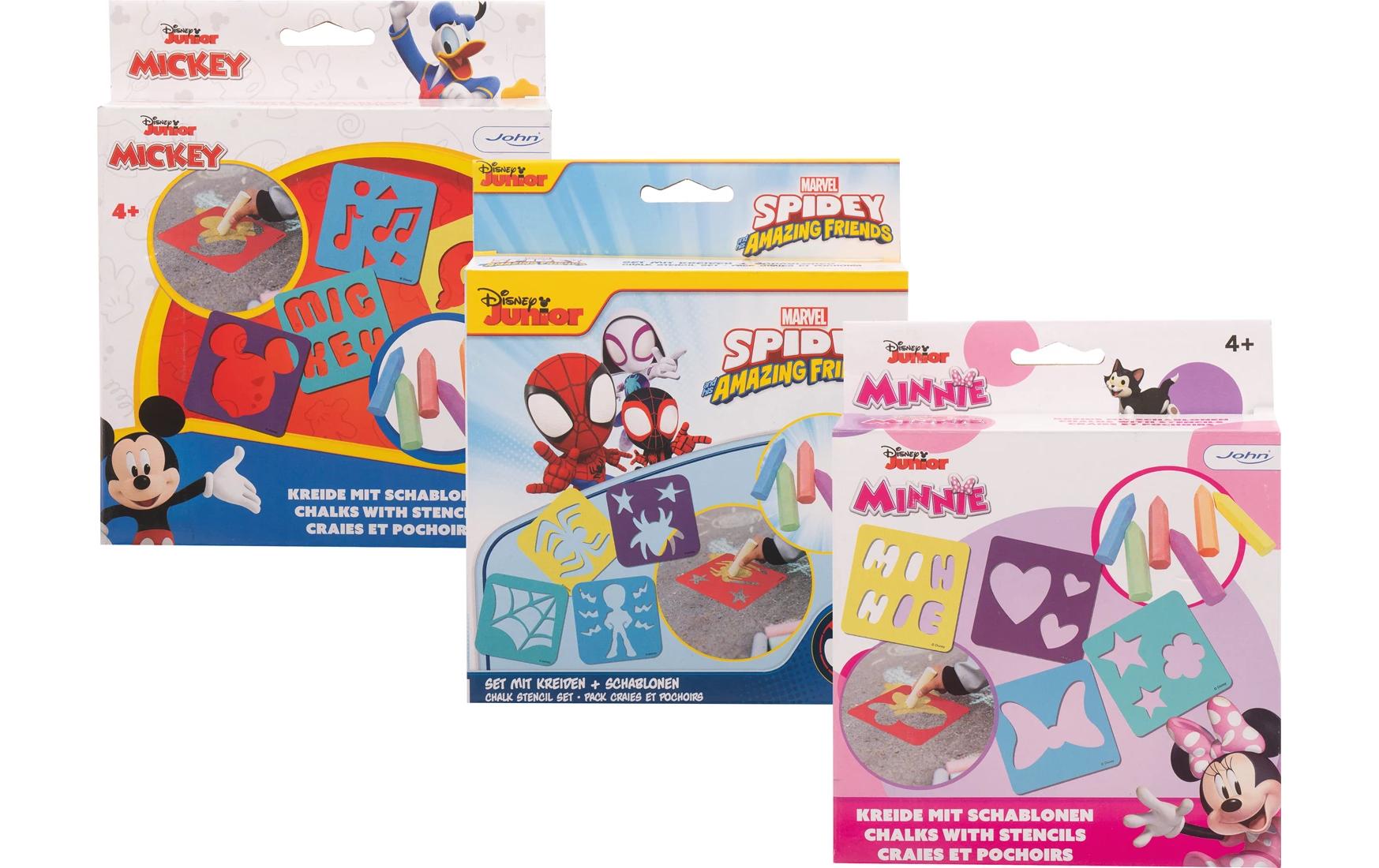 John Strassenkreide Set Disney Marvel Assortiert