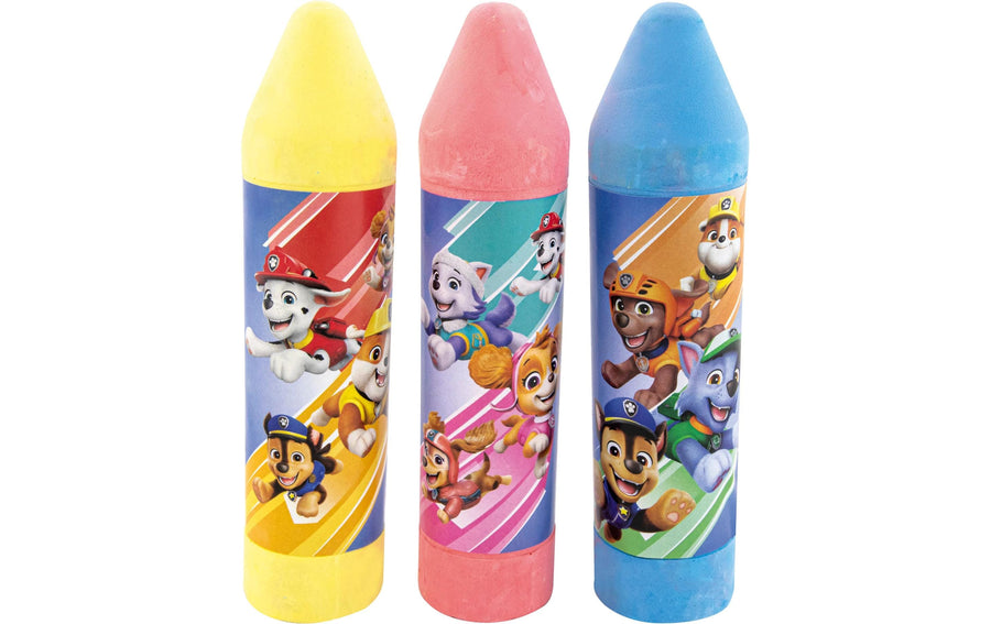 John Strassenkreide Jumbo Paw 3 Stück Assortiert