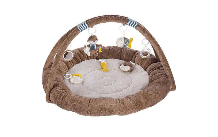 fehn Krabbeldecke 3-D-Activity-Nest Otter