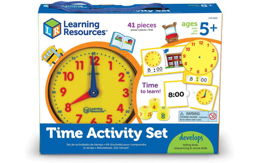 Learning Resources Beschäftigungsspielzeug Time Activity Set