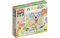 Quercetti Mosaik-Steckspiel PlayEco+ FantaColor (310 Teile)
