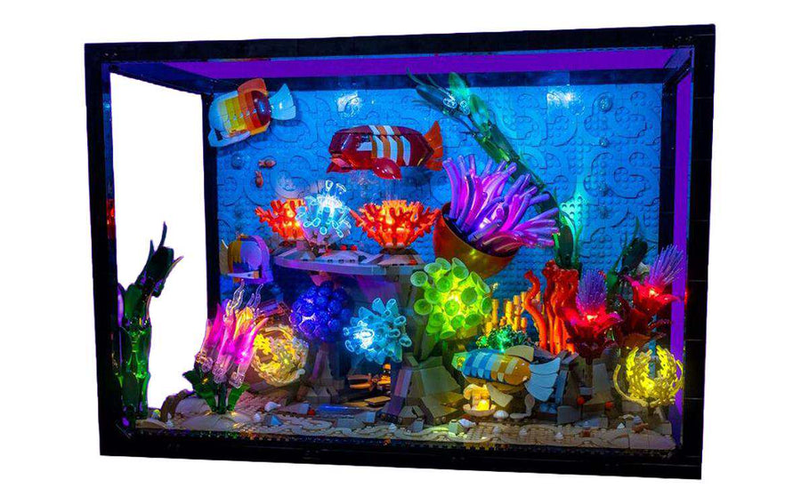 Light My Bricks 2.0 LED Licht Set LEGO 10366 Tropisches Aquarium