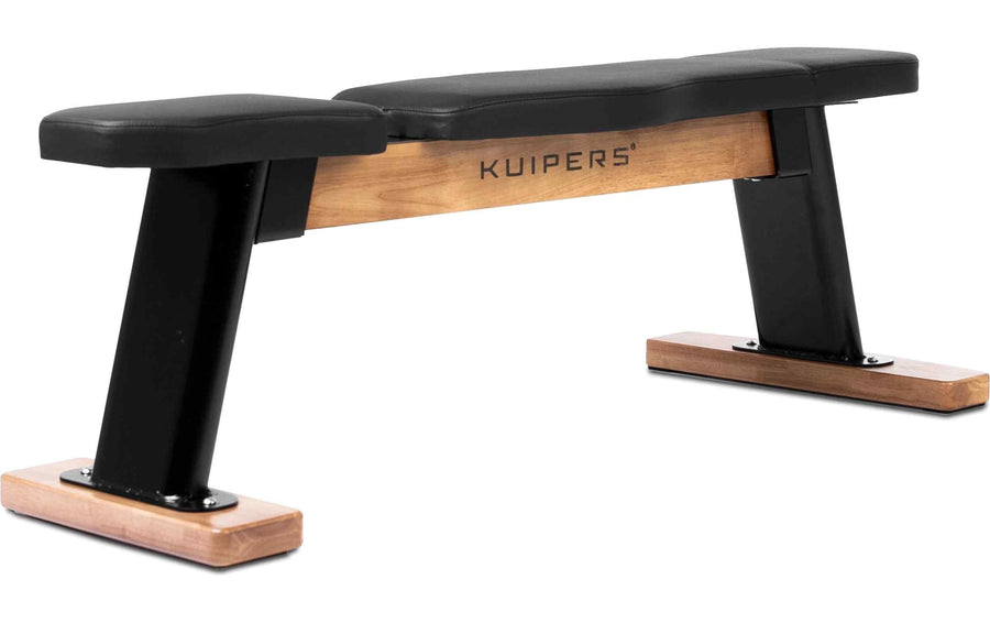 Kuipers Fitness Verstellbare Vollholz-Hantelbank