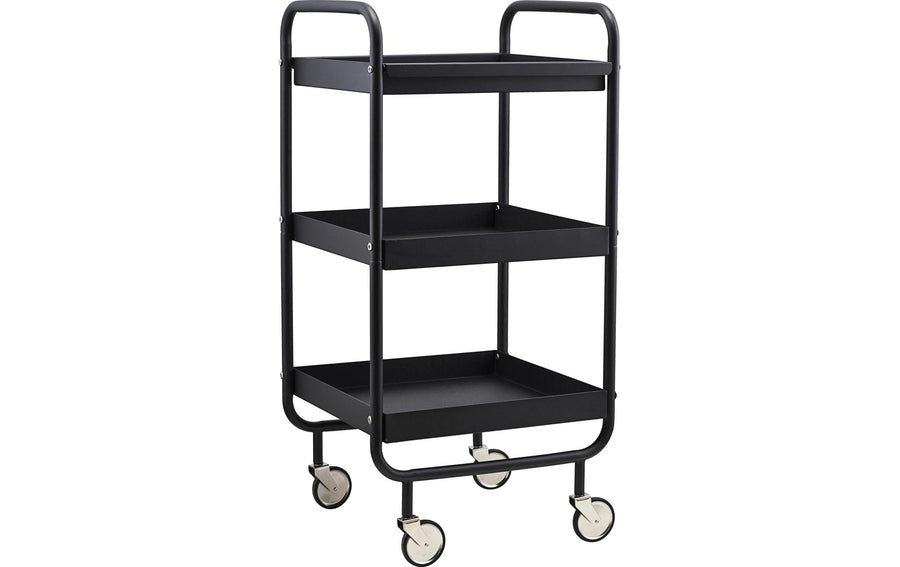 House Doctor Bartrolley Roll, 42 x 38 x 85 cm, Schwarz