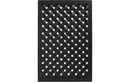 House Doctor Fussmatte Braid, Schwarz