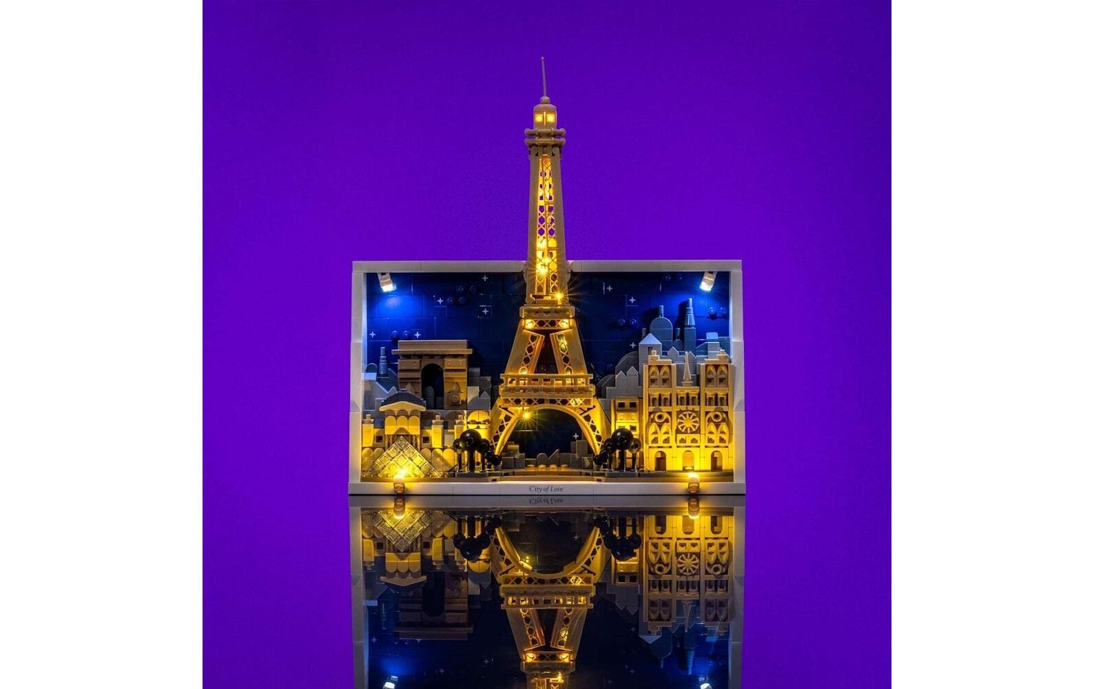 Light My Bricks LMB 2.0 LED Licht Set für LEGO 21064 Paris Stadt der Liebe