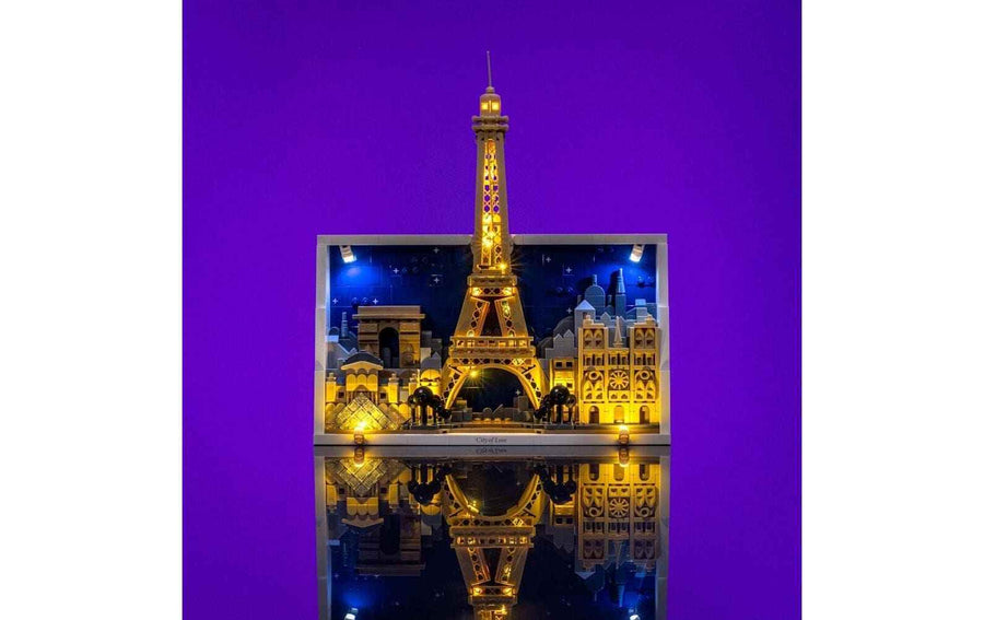 Light My Bricks LMB 2.0 LED Licht Set für LEGO 21064 Paris Stadt der Liebe