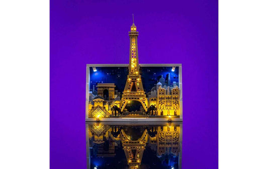 Light My Bricks LMB 2.0 LED Licht Set für LEGO 21064 Paris Stadt der Liebe