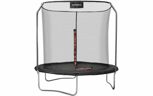 Hudora First Trampolin 250 V rund, Schwarz