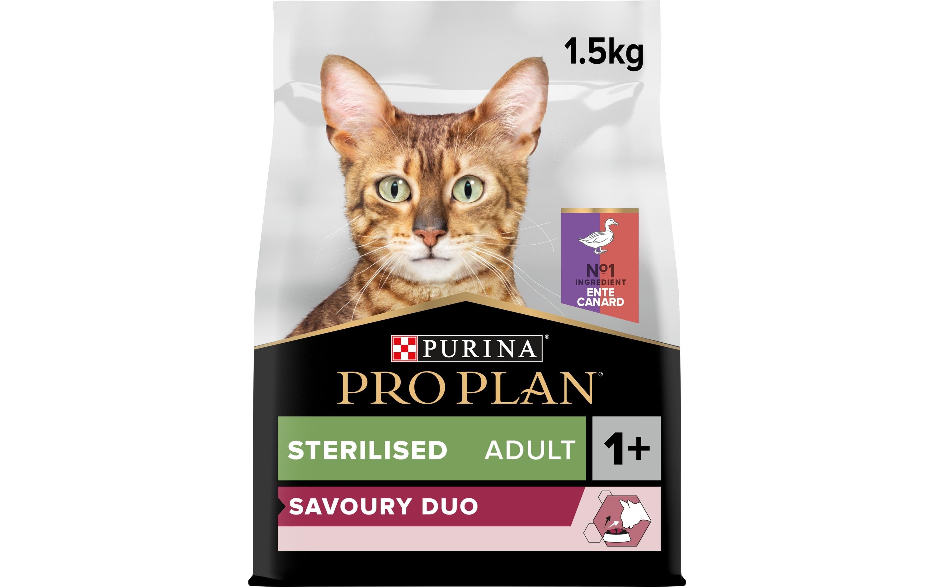 Proplan Sterilised Savoury Duo 1.5 kg Ente