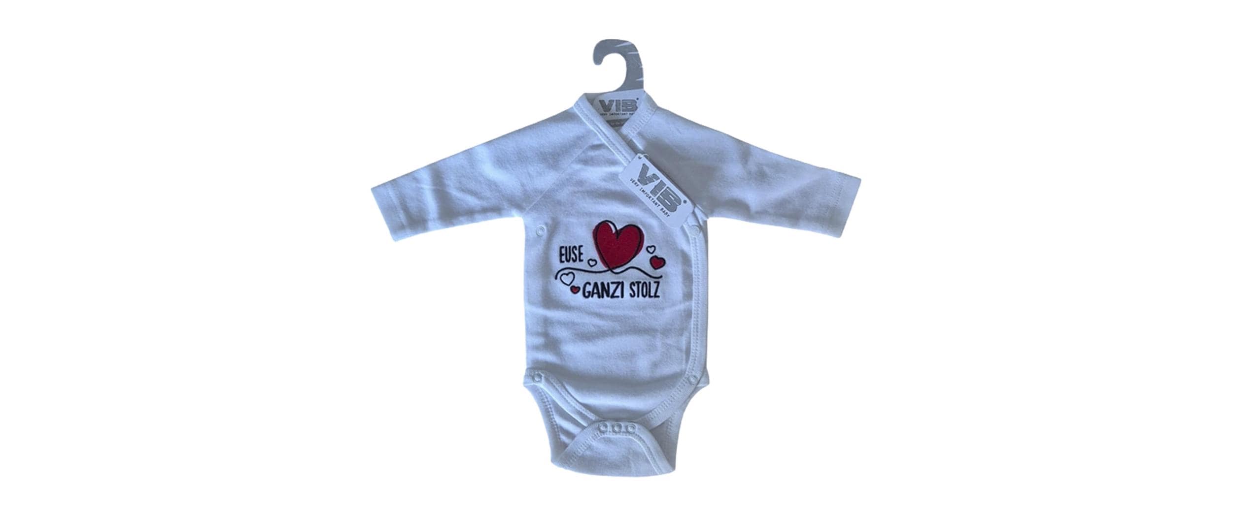 Very Important Baby Langarm-Wickelbody Euse ganzi Stolz Gr. 56