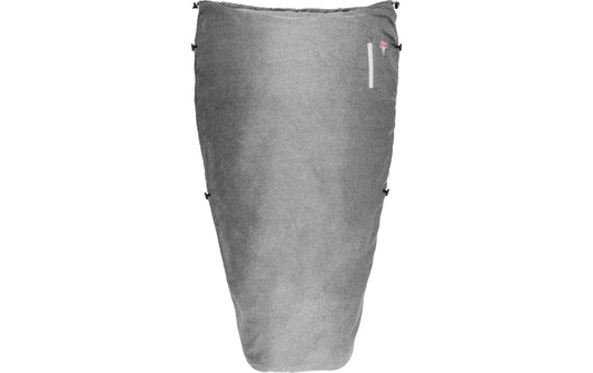 Grüezi Bag Leichtschlafsack Feater – Die Fuss-Heizung 200 cm, Grau