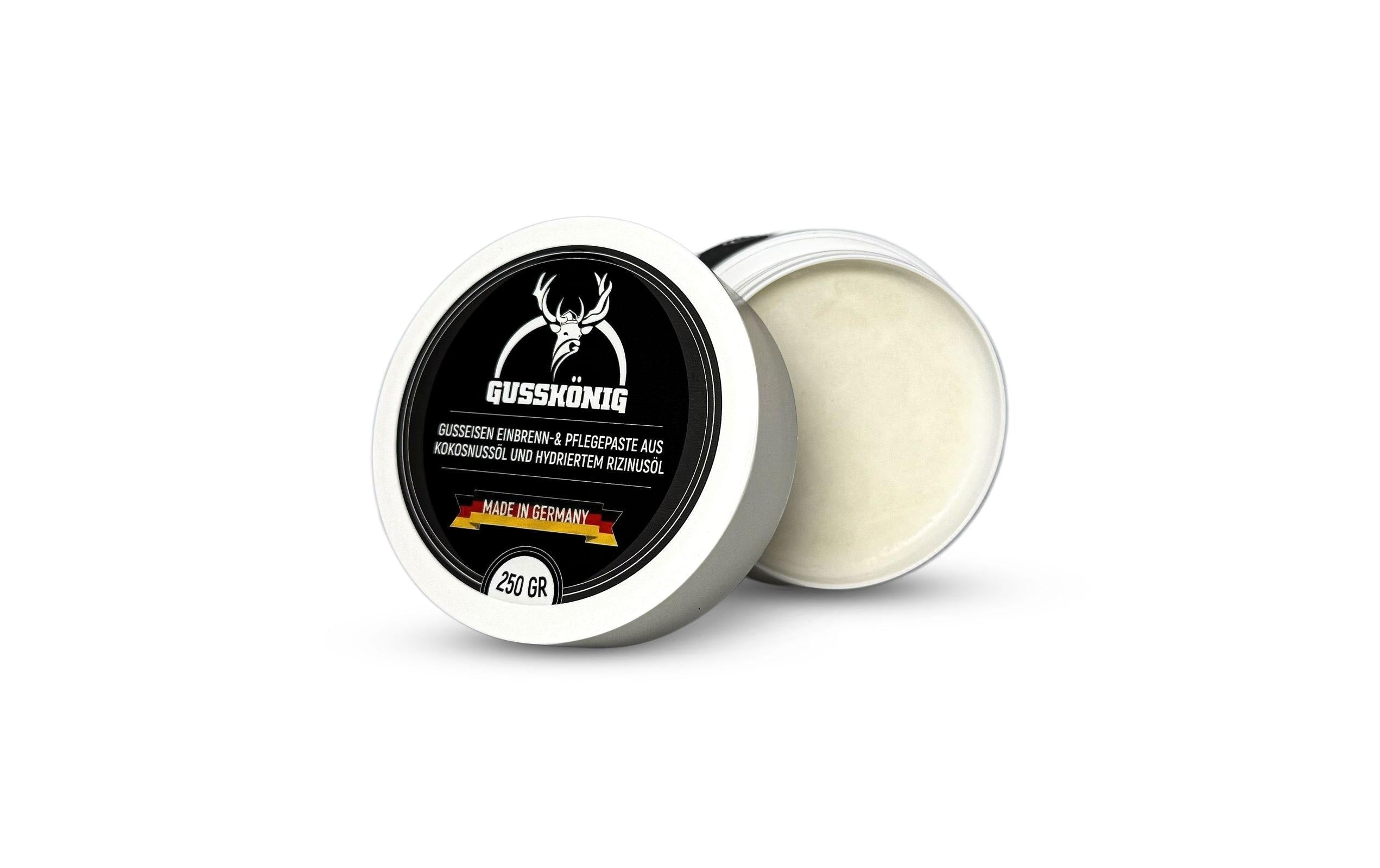 Pflege- & Einbrennpaste für Gusseisen