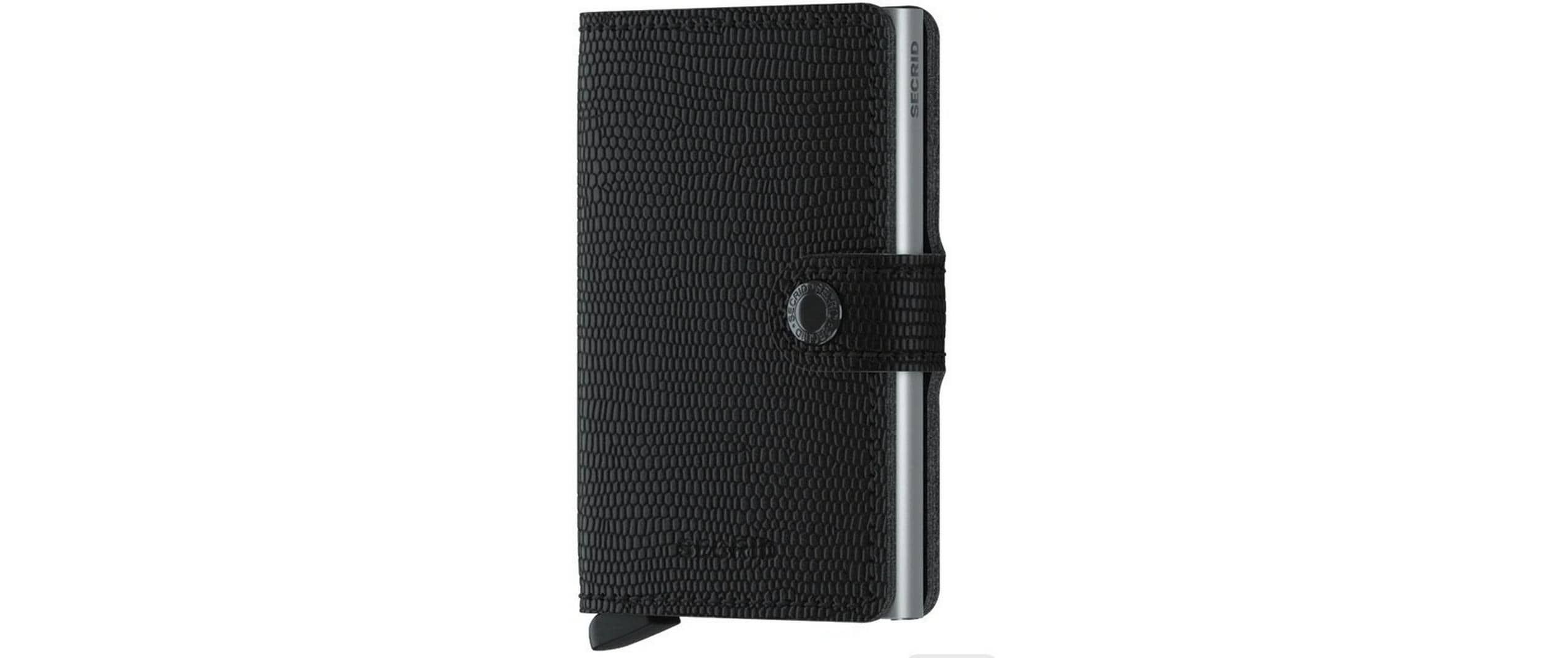 SECRID Portemonnaie Smart Wallet Miniwallet Rango Schwarz