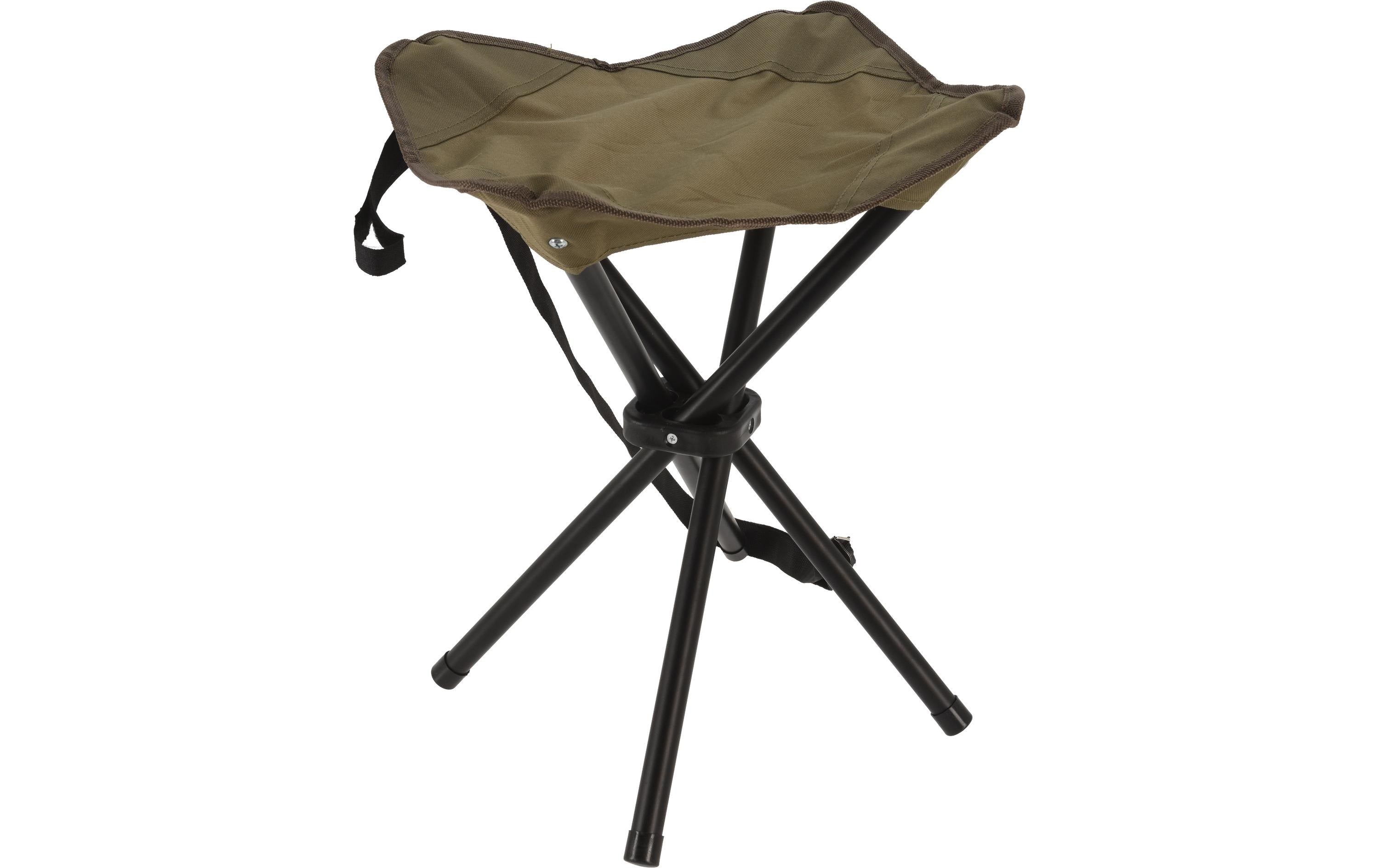 FTM Campinghocker – Faltstuhl aus Polyester in Olive, leicht und robust Sport & Freizeit > Camping > Camping Zubehör FTM