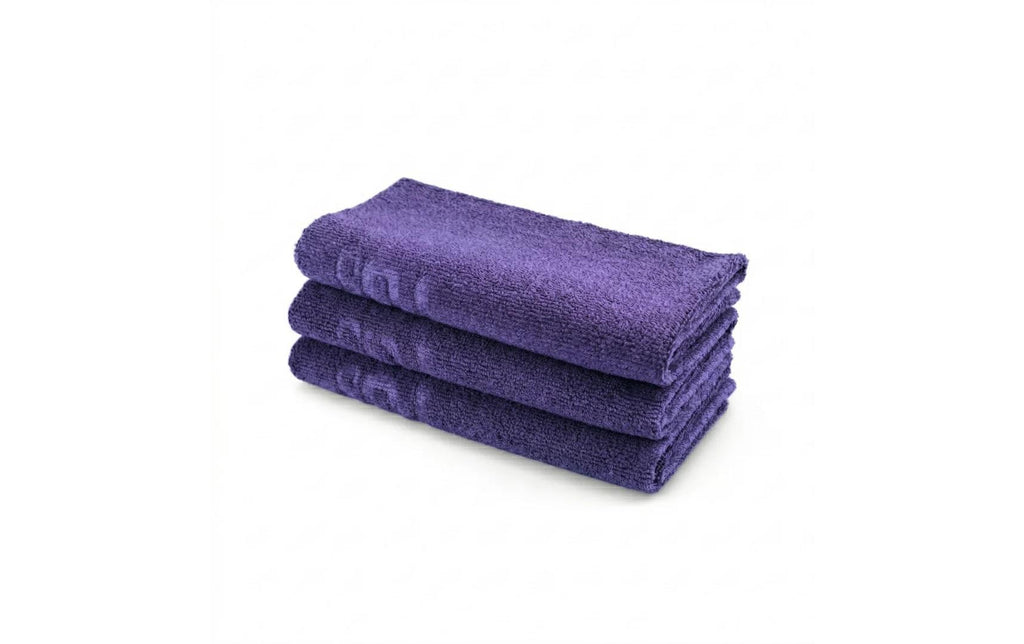 21CARS Edgeless Mikrofaser-Handtuch 3er-Set 40 x 40 cm