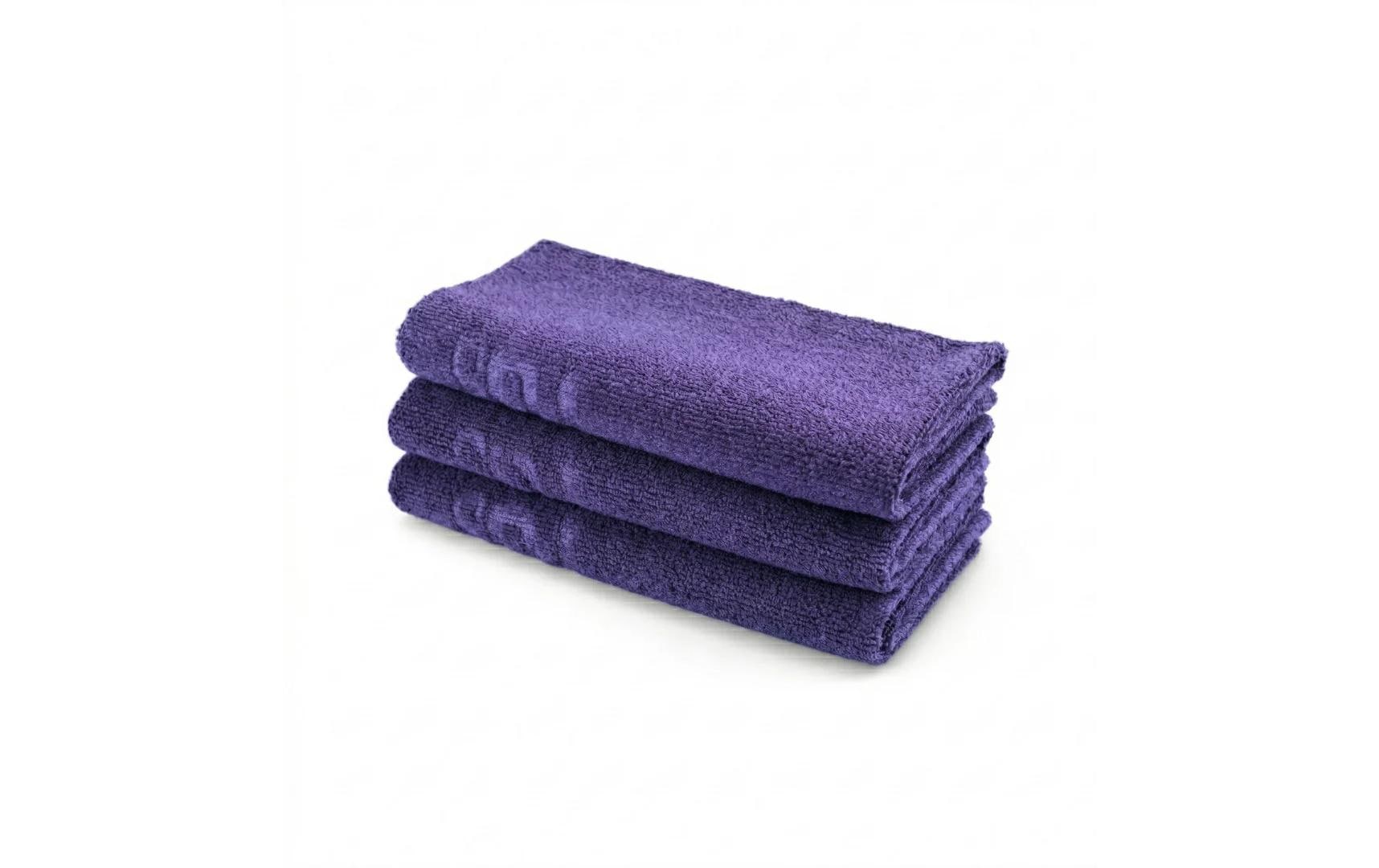 21CARS Edgeless Mikrofaser-Handtuch 3er-Set 40 x 40 cm