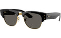 Ray-Ban Sonnenbrille Mega Clubmaster Schwarz/Gold