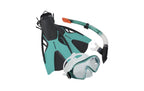 Schildkröt Schnorchel Set Cayman türkis
