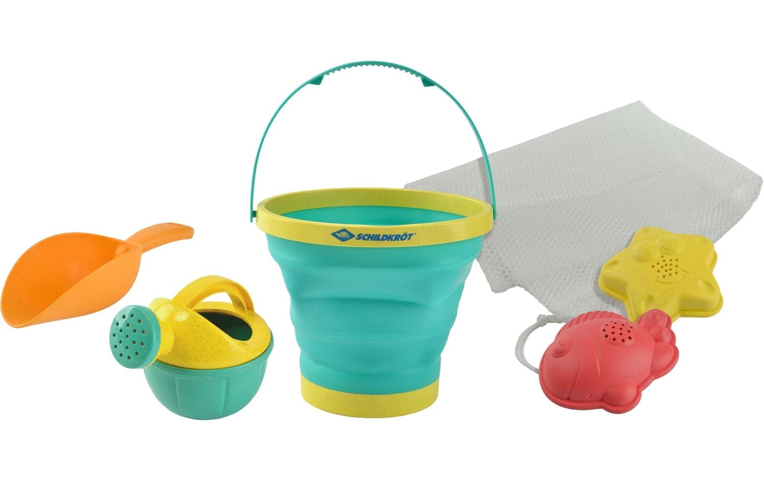 Schildkröt Funsports Schildkröt Sand Toys Set Bucket Crew 5 Teile