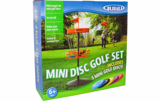 Schildkröt Funsports Guru Disc Golf Mini Basket Set inkl. 5 Scheiben