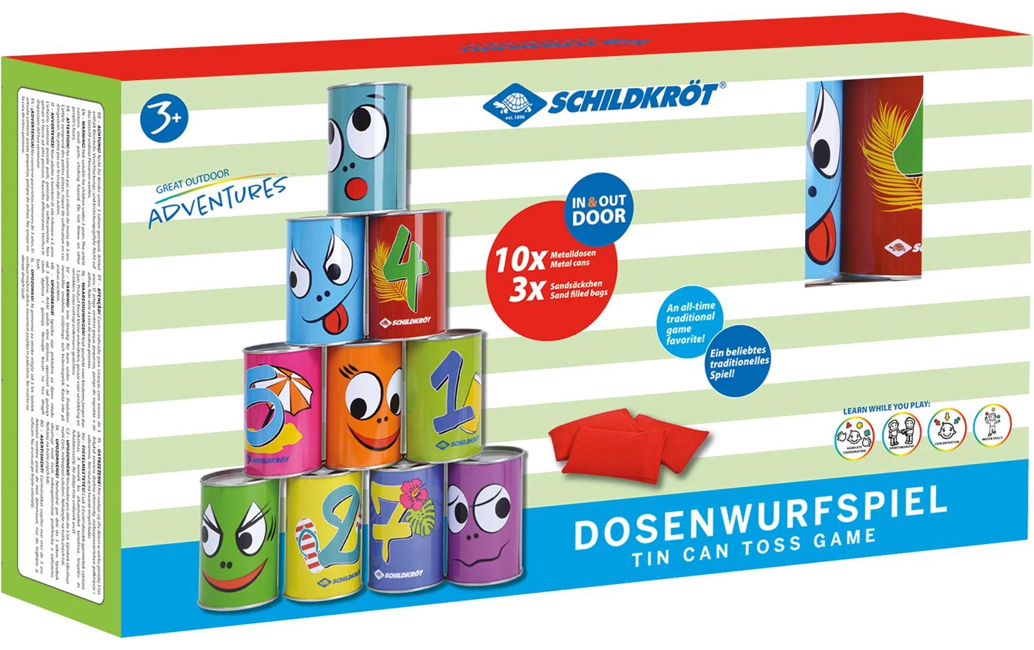 Schildkröt Funsports Schildkröt Dosenwurfspiel